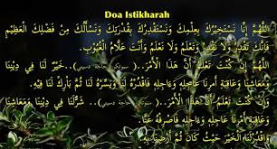 Solat ini dilakukan untuk mendapatkan petunjuk, terutama bila seseorang dalam keraguan memutuskan mana yang terbaik diantara dua selepas itu, bertawakkal kepada allah, pilihlah salah satu daripadanya, ambillah yang mana arah 'hati' lebih cenderung setelah berdoa. Doa Istikharah Doa Solat Sunat Istikharah Islam Itu Indah
