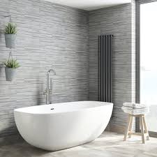 Slate wall and floor mosaic tile (0.938 sq. Fine Decor Ceramica Slate Tile Slate Grey Wallpaper