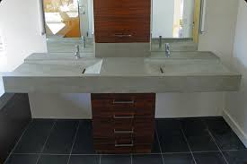 bathroom vanity double sink, floating