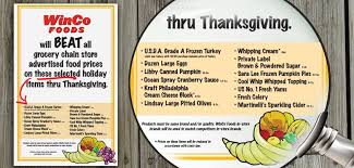 We did not find results for: Winco Thanksgiving Savings We Ve Got Them Winco Foods Will Beat All Grocery Chain Store Advertised Food Prices On These Selected Holiday Items Through Thanksgiving U S D A Grade A Frozen Turkey Limit 1