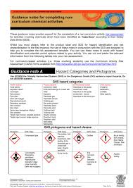 The terms risk and hazard may seem to have very similar meaning to most of us, but to a scientist they are actually very different. Guidance Notes Chemical Risk Assessment
