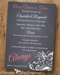 Always Vow Renewal Invitation 10th Anniversary Invitation Wedding Anniversary Party Once Upon A Time 20th 25th 30th 40th 45th In 2021 Vow Renewal Invitations Wedding Renewal Vows Vow Renewal