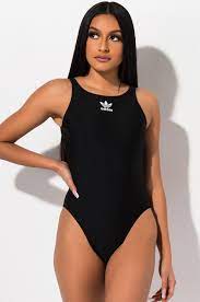 Adidas Womens Trefoil Logo Swimsuit In 2021 Swimsuits Womens Wrap Dress Bikini Outfits Aesthetic