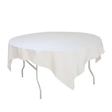 72 X 72 Inch Square White Tablecloth White Table Cloth Wedding Table Linens Table Overlays