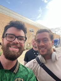 Meeting Will Ospreay and Orange Cassidy before AEW show in Orlando