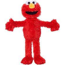 Amazon Com Sesame Street Elmo 20 Plush Toy Doll Sesame Workshop Genuine Stuffed Toy Toys Games Elmo Toys Holiday Toys Talking Elmo
