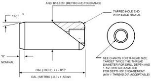 Pull Dowel Pin Non Vented Imperial Fuller Fasteners