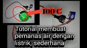Sumber energi pemanas bisa menggunakan energi matahari, gas,listrik atau yang lainnya. Tutorial Membuat Pemanas Air Menggunakan Listrik Sederhana Youtube