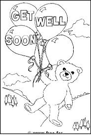 This get well soon dad coloring page would make your globe more vibrant. Printable Get Well Soon Colouring Pages Free Get Well Cards Bear Coloring Pages Hello Kitty Colouring Pages