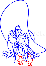 Yosemite was developed to be much more violent, short tempered, and ill mannered. How To Draw Yosemite Sam Step By Step Drawing Guide By Dawn Dragoart Com