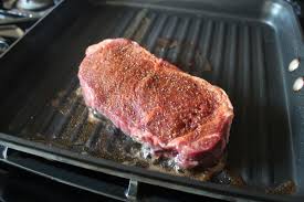 Step By Step Instructions For Making Steak In A Grill Pan Grilling Recipes Grill Pan Recipes Indoor Grill Recipes