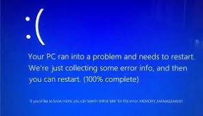 I get a blank white screen, no resource locator window, nothing. How To Fix Memory Management Blue Screen Due To Chrome Browser In Windows 10