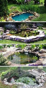 15 Awe Inspiring Garden Ponds That You Can Make By Yourself Outdoor Ponds Ponds Backyard Pond Landscaping