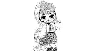 They are very trendy with beautiful hair and bright makeup. Lol Omg Coloring Pages Free Printable New Popular Dolls