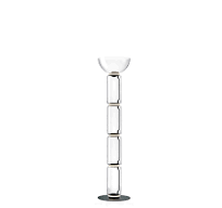 Creative Clear Glass Column Floor Lamp