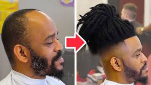 Hair weaving cover baldness directly and also provides the great natural looks, desired hairstyle and hair. This Barber Is A Master Of Installing Man Weave Before After Makeovers Youtube