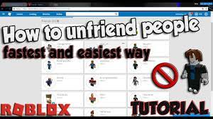 When you block someone on discord you make it where that person loses the right to chat with you. How To Unfriend People In The Fastest Easiest Way Roblox Youtube