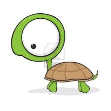 Cute Cartoon Turtle With Huge Eyes Cartoon Turtle Turtle Drawing Cute Turtles