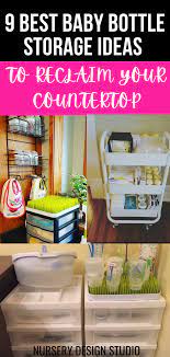 9 Brilliant Baby Bottle Storage Ideas Nursery Design Studio