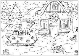 When i grow up i will be a painter. Christmas Coloring Pages Winter Scene Free Christmas Coloring Pages Christmas Coloring Books Printable Christmas Coloring Pages