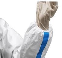 White medical disposable protective suit factory, China ...