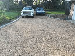 Run a hose at the top of your driveway to determine where the water runs. How To Extend A Driveway Without Breaking The Bank Truegrid Pavers