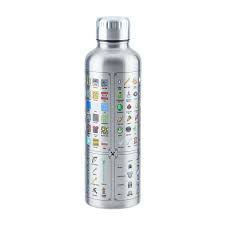 Drop one in each corner, and the fourth corner will fill itself up. Minecraft Large Metal Water Bottle Drinkware Paladone Trade