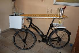 Stehtisch Fahrrad 28 Umleitungsschild Bierkuhler Beistelltisch Upfassbar Stehtisch Fahrrad Bierkuhler