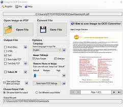 It allows you to convert different types of documents this is one of the best ocr software programs great for extracting text from image files conveniently. 8 Best Free Pdf Ocr Software For Windows