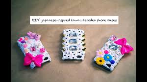 Kawaii pastel rainbow cat ears sweet phone case ss1782. Mr Kate Diy Japanese Style 3d Decoden Phone Case Tutorial Youtube
