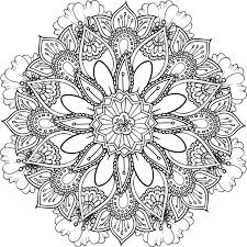 Cependant, comparés à d'autres activités, le coloriage de mandala réduit encore plus l'anxiété que le dessin ou la peinture par exemple. Coloriage Mandalas A Imprimer Creapassions