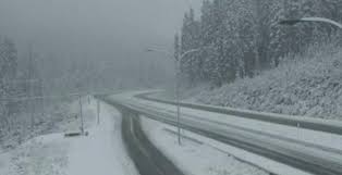 Snow hit the coquihalla highway in late september, and while the farmer's almanac is predicting warmer than usual temperatures in western canada this winter, it's calling for a big chill in southern b.c. Up To 10 Cm Of Snow Forecast For The Coquihalla Highway News