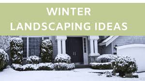Winter green ii's landscape division has professional landscape designers prepared to create a beautiful outdoor environment or renovate an existing design. Winter Landscaping Ideas Mellco Landscaping