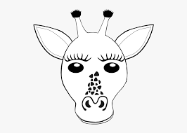 Alphabet tracing is a great exercise for students learning about letters. Giraffe Face Coloring Pages Hd Png Download Transparent Png Image Pngitem