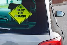 Store > stickers > select completed sticker showcase > feature on my profile. Baby On Board How A Cutesy Decal Embodies The Enduring Terror Of Parenthood The Washington Post