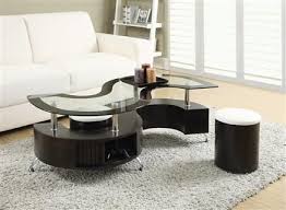 The one disadvantage of having a glass. Cappuccino Wood Glass Coffee Table Set Coffee Table And Stool Set Coffee Table With Stools 3 Piece Coffee Table Set