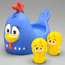 Brinquedo é composto por três itens: Baby Banho Galinha Pintadinha 2260 Alo Bebe