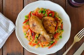 Good spanish rice always has a crusty layer on bottom of pan. Spanish Chicken With Rice Arroz Con Pollo You Plate It Dinnertime Meal Kits Made With Love In Perth