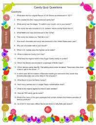 They're cheap, fun and there are potential venues all over the place. 10 Best Free Printable Candy Quiz Printablee Com