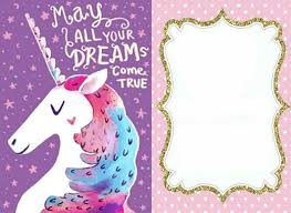 Free Printable Unicorn Invitation Card Printable Unicorn Invitations Unicorn Invitations Printable Unicorn Birthday Invitations