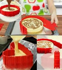 Hal ini berguna agar kue yang kita panggang tidak mudah gosong. Cetakan Kue Bolu Bongkar Pasang Silikon Toko Peralatan Kue