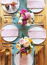 Spring Brunch In Honor Of Design Breakfast Table Setting Brunch Table Setting Brunch Table