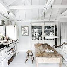 White Washed Beach House Kitchen Beach House Kitchens Industrial Style Home Luxury Kitchens