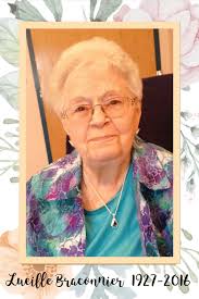 Obituary of Lucille Charlotte Braconnier