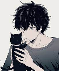 This hairstyle can be easily made by leaving longer bangs at the forehead to levi has short, straight black hair styled in an undercut curtain, as well as narrow, intimidating dull grey eyes with dark circles under them and a. Best Dark Gray Hair Color Haircuts Ideas Cute Anime Guys Cute Anime Boy Anime Boy