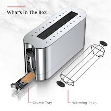 Russell Hobbs 2slice Glass Accent Long Toaster Silver And Stainless Steel Trl9300gyr More Info Could Be Found At Th Toaster Wine Cellar Specialty Appliances