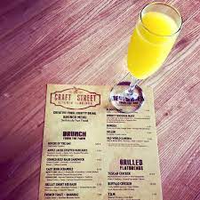 The craftworks kitchen menu will feature a weekend brunch and a full bar with wine and late night cocktails and beignets. Craft Street Kitchen Craftstreettime Twitter