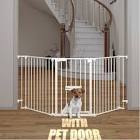 Assorted indoor gates baby and pet