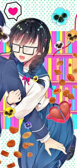 By Gyozanuko Just Say Gg To Your Life Pansies Anime Love Couple Anime Chibi