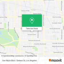 How to Get to Van Nuys Blvd / Delano St by Bus or Train?
